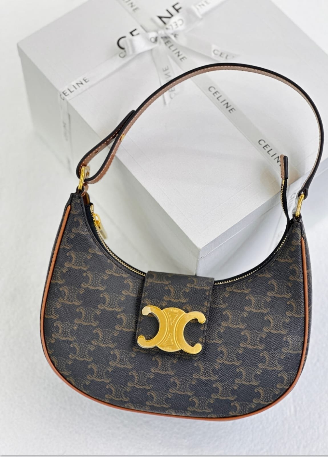 Celine Triomphe Shoulder Bag Replica Dubai | Super Master Copy