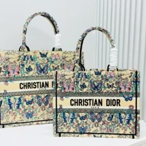Christian Dior Butterfly Print Tote Bag - First Copy Replica UAE