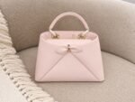 Dior Bow Bag, Blush Pink, designer handbag for women Dubai
