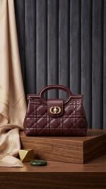 Dior Jolie Top Handle Mini Bag, Deep Amaranth, Dior bag Dubai