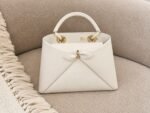 Dior Bow Bag, Ivory Cream, women’s luxury handbag Dubai