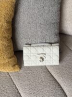 Dior My Dior Mini Bag with Bow, Ivory, luxury handbag Dubai