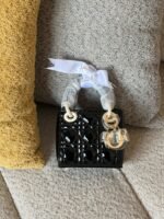Lady Dior Micro Bag, Noir Patent, luxury handbags online UAE