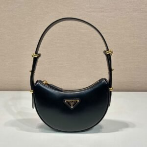 Prada Arqué shoulder bag front view, women’s luxury handbag Dubai