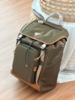 Prada Re-Nylon and leather backpack