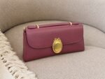 Dior Médaillon Flap Bag, Rosewood Mauve, luxury handbag Dubai