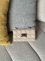 Dior My Dior Mini Bag with Bow, Sand with Burgundy Bow, Dior bag Dubai