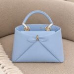 Dior Bow Bag, Sky Blue, luxury handbag Dubai